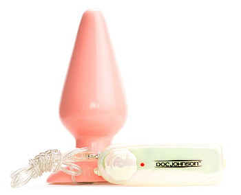 Анальная пробка с вибрацией "Erotems Large"