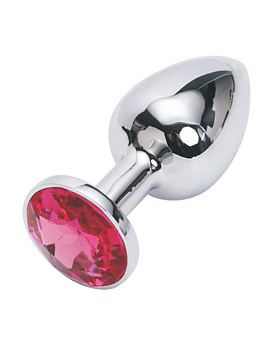 Анальная пробка с рубиновым кристаллом