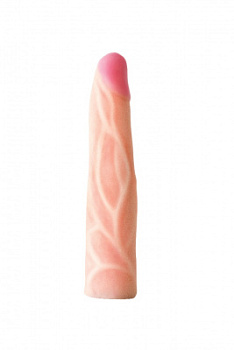 Насадка на страпон L 18,2 см D 3,2 см