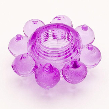 Кольцо гелевое фиолетовое