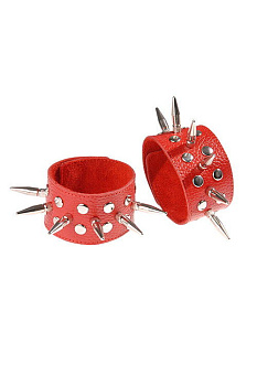 Напульсники красные