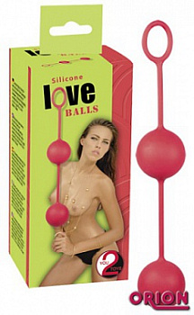 Шарики вагинальные Love balls красные