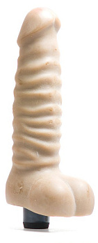 Фаллоимитатор с вибрацией коричневый "FAT BOY"