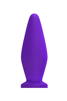 Анальная пробка MY TOY LARGE 7 функций вибрации фиолетовая