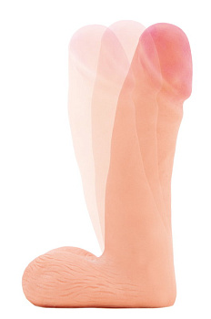 Фаллоимитатор гнущийся лав клон #231 21 см