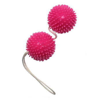 Вагинальные шарики с шипами «Vaginal Balls 3,6 см