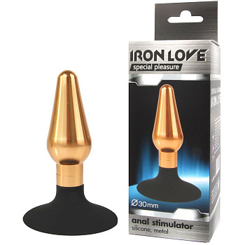 Металлическая конусовидная втулка на силиконовой присоске