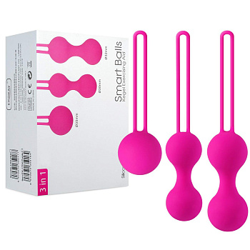 Набор вагинальных шариков 3 - 3,3 - 3,6 см