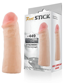Фаллоимитатор-насадка RealStick #449