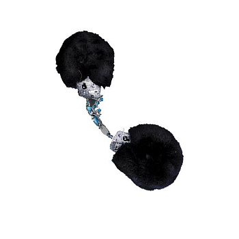 Наручники черные 6см