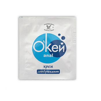 Крем-любрикант водно-силиконовая основа "О'Кей Anal" 4г