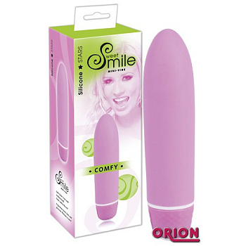 Минивибратор SMILE  COMFY розовый