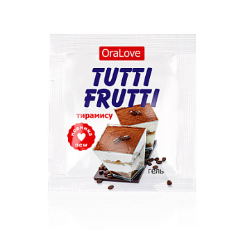 Гель-смазка "Тирамису" для орального секса 4 г