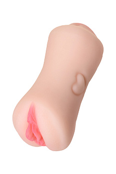 Мастурбатор двойной: рот и вагина 17 см