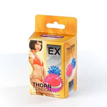 Насадка-удлинитель латексная "шишка"