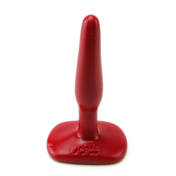 Красная анальная пробка "Small"