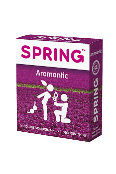 Презервативы SPRING AROMANTIC - ароматизированные, №3 шт