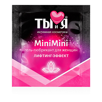Гель-лубрикант водная основа "MiniMini" 4г