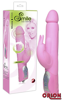 Вибратор Хай-Тек "Smile Bunny"