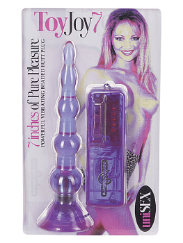 Анальные бусы "Елочка" с вибрацией