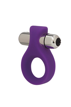 Вибро-насадка EMBRACE LOVERS RING фиолетовая