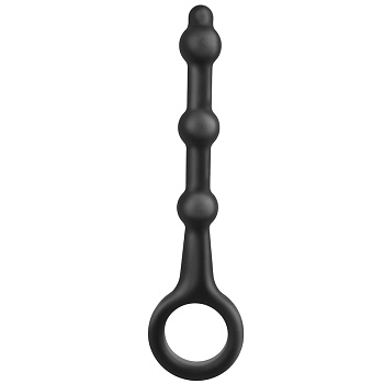 Анальный стимулятор PLEASURE PISTON черный