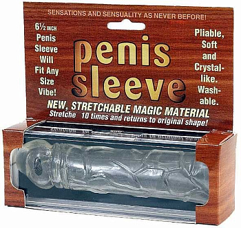 Прозрачная гелевая насадка