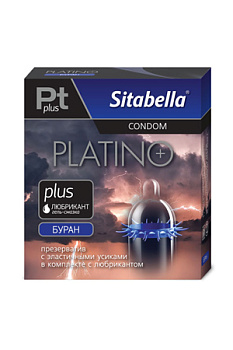 Презервативы Sitabella Platino plus Буран 1 шт