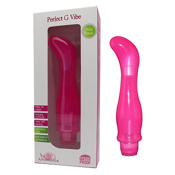 Вибратор розовый точки G