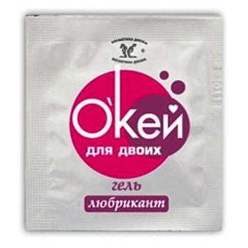 Гель вагинальный водная основа O' keй для двоих 4 г