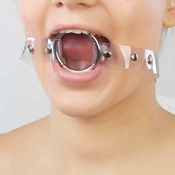 Прозрачный кляп