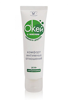 Смазка Окей для двоих с маслом чайного дерева 50г