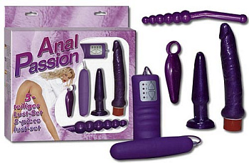 Вибронабор из 5-ти частей "Anal Passion"