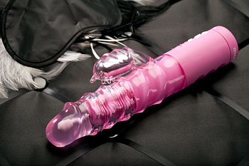Розовый вибратор хай-тек "Dream maker"