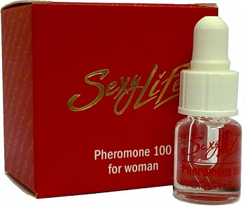 Концентрат феромонов для женщин Sexy life 100%