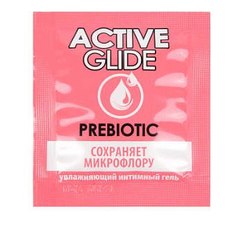 Увлажняющий интимный гель ACTIVE GLIDE PREBIOTIC 3 г