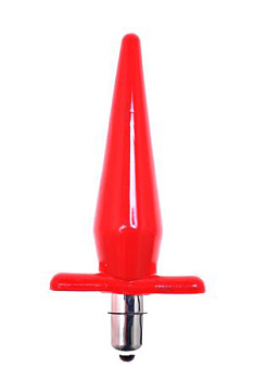 Вибровтулка 12 см ToyFa Black&Red