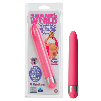 Розовый вибратор 6,5in Shane`s World