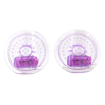 Вибро-накладки на соски "PLEASURE CUPZ" 1 пара