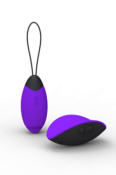 Вибро-яйцо MY BALL с пресс-включением фиолетовое