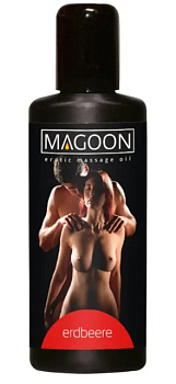 Массажное масло "Клубника" 100мл